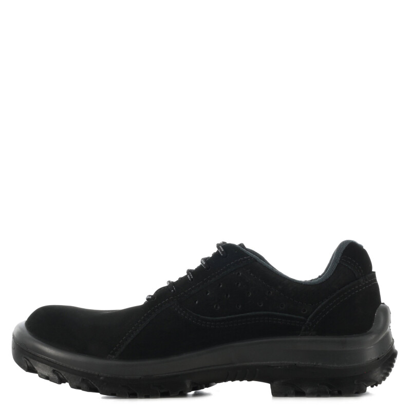 Zapatos de Hombre Worker sin puntera Negro (Nobuk)