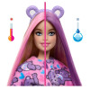 Muñeca Barbie Cutie Reveal Care Bears Generosa Lila