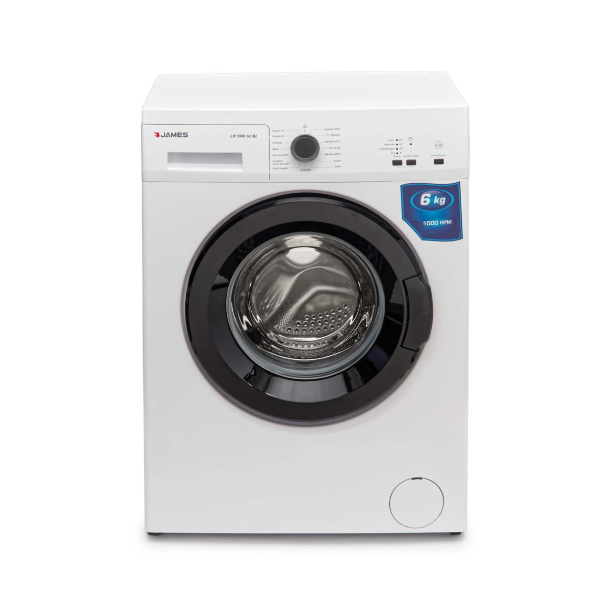 LAVARROPAS - 6 KG METAL LR 1006 G3 JAMES 