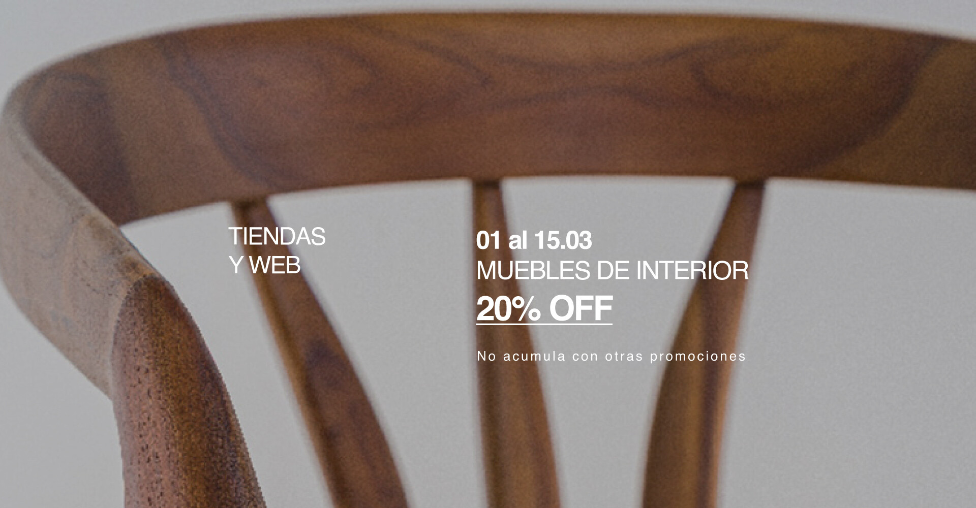 MARZO 20% MUEBLES INTERIOR