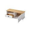 Rack de TV 1 Puerta 1 Cajón - Línea Valenciana - Blanco Rack de TV 1 Puerta 1 Cajón - Línea Valenciana - Blanco