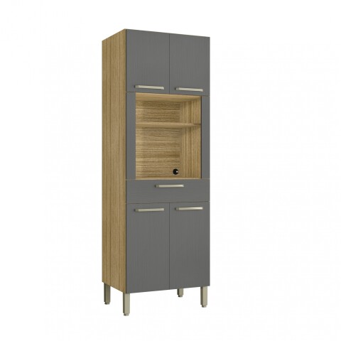 PARANA-MUEBLE PARA MICROONDAS AMETISTA FREIJO/GRIS 755-8977 PARANA-MUEBLE PARA MICROONDAS AMETISTA FREIJO/GRIS 755-8977