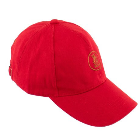 gorra visera ROJA