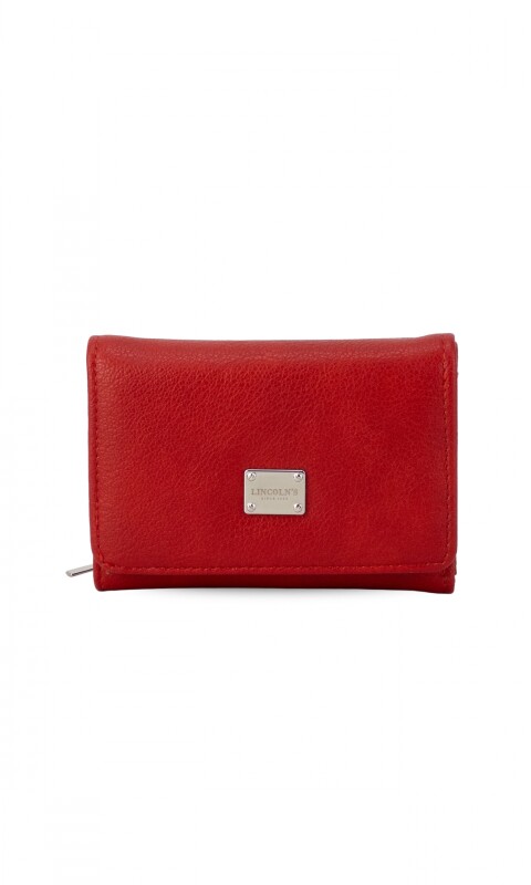 BILLETERA LIRIO TOMATE