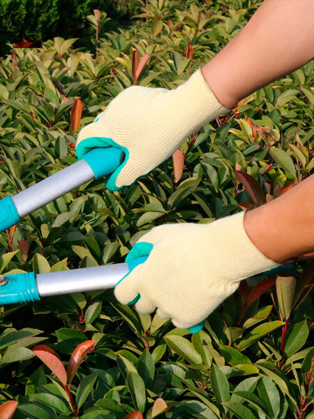 GUANTES JARDINERIA VERDE