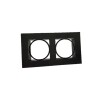 SPOT EMB 2 LUCES ''TETRIS'' NEGRO AR111 18X33 SPOT EMB 2 LUCES ''TETRIS'' NEGRO AR111 18X33