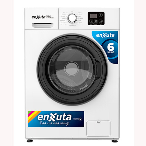 LAVARROPA ENXUTA LENX 0650 DW 6kg Digital Blanco N/A