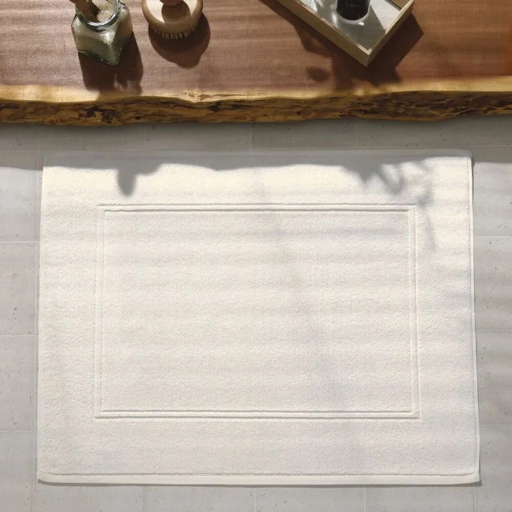 Toalla Piso - 100% Algodón - 50x70cm Crema