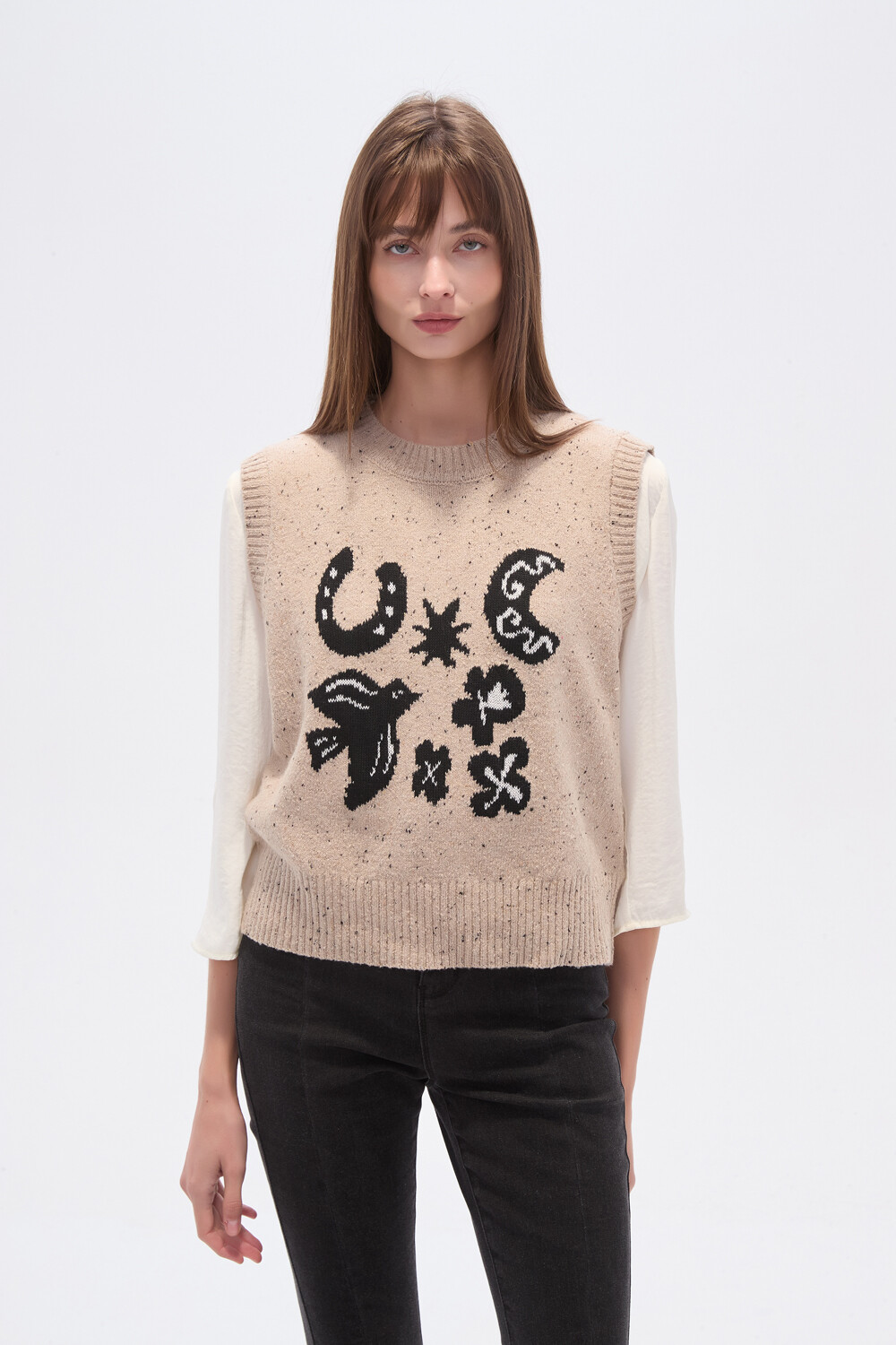 Chaleco Iriette Estampado 1