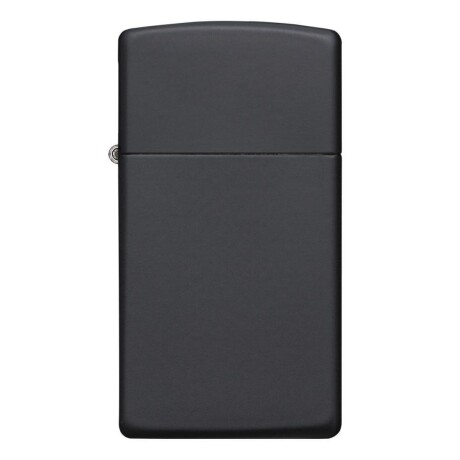 Encendedor Zippo Slim Black Matte - 1618 Encendedor Zippo Slim Black Matte - 1618