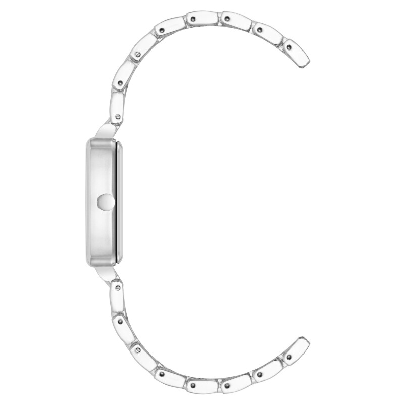 Analog Wristwatch Silver