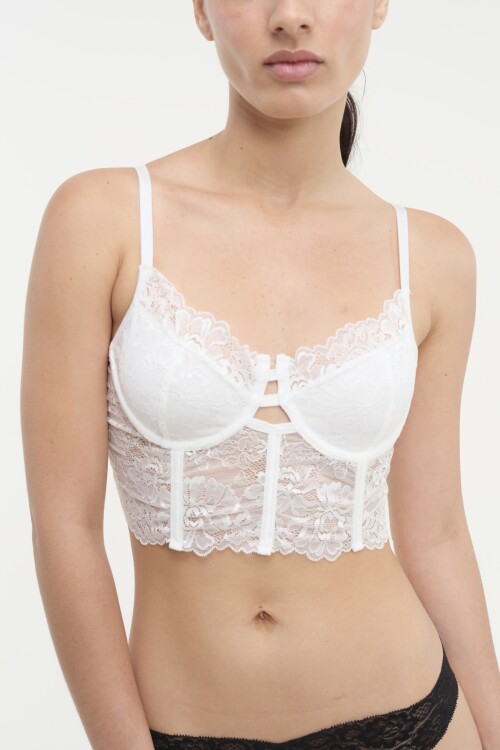 Bustier Harper Blanco