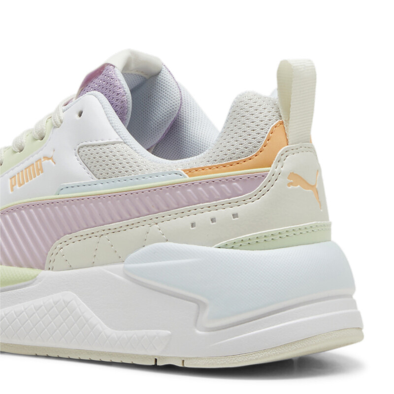 Championes de Mujer Puma X-Ray 2 Square Violeta Uva - Gris - Blanco