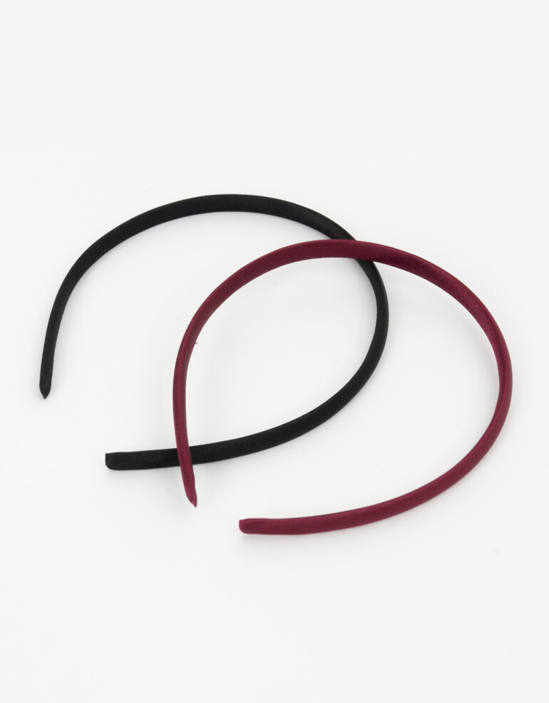 Vinchas Sets Acrilico Sets De Vinchas - Combinacion Bicolor