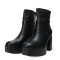 Botas de Mujer Miss Carol PLACID con simil cuero elastizado Negro