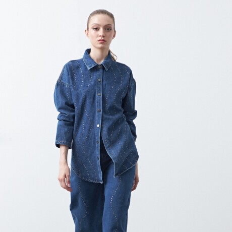 JEAN ALANIS Azul Oscuro