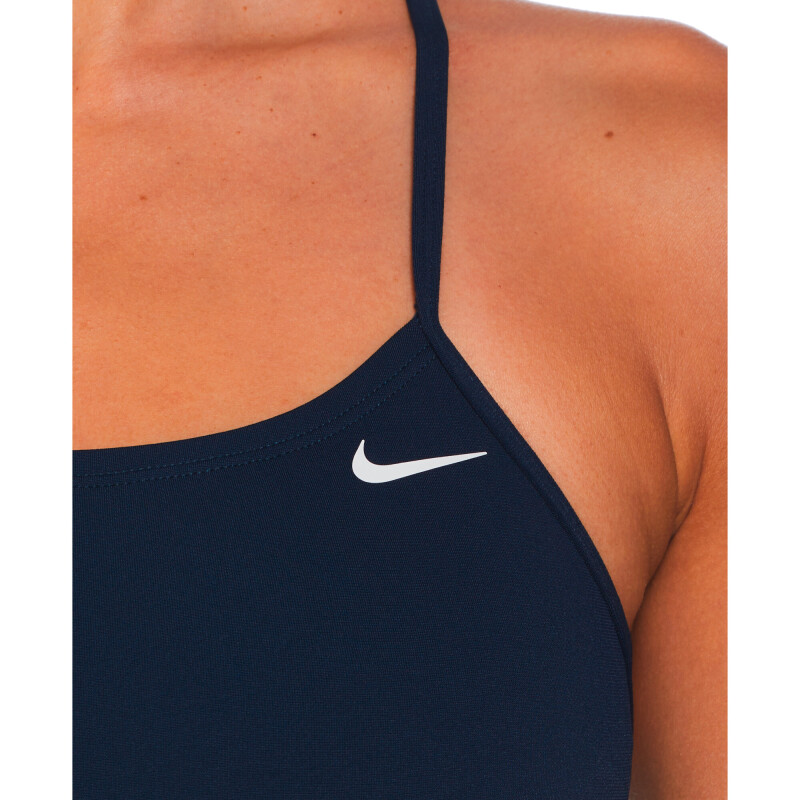 Traje De Baño Cutout One Piece de Mujer Azul