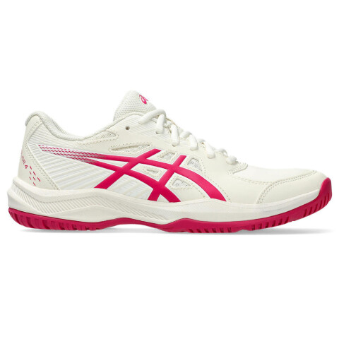Zapatillas Tenis Court Slide 4 Mujer Cream/bright Rose