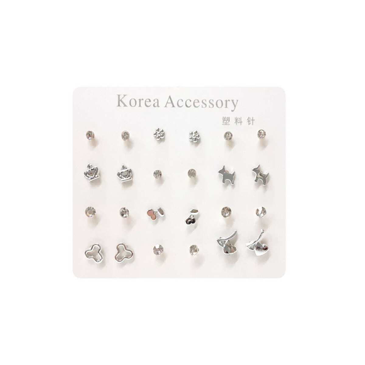 Caravanas hipoalergénicas x12 pares - Caravanas Hipoalergénicas X12 Pares 