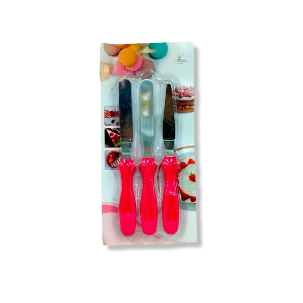 SET DE ESPÁTULAS PEQUEÑAS PARA REPOSTERÍA SET DE ESPÁTULAS PEQUEÑAS PARA REPOSTERÍA