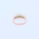 Anillo oro 18k y brillantes central carré y tallado esmeralda. Anillo oro 18k y brillantes central carré y tallado esmeralda.