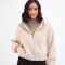 Campera paño Rocio beige