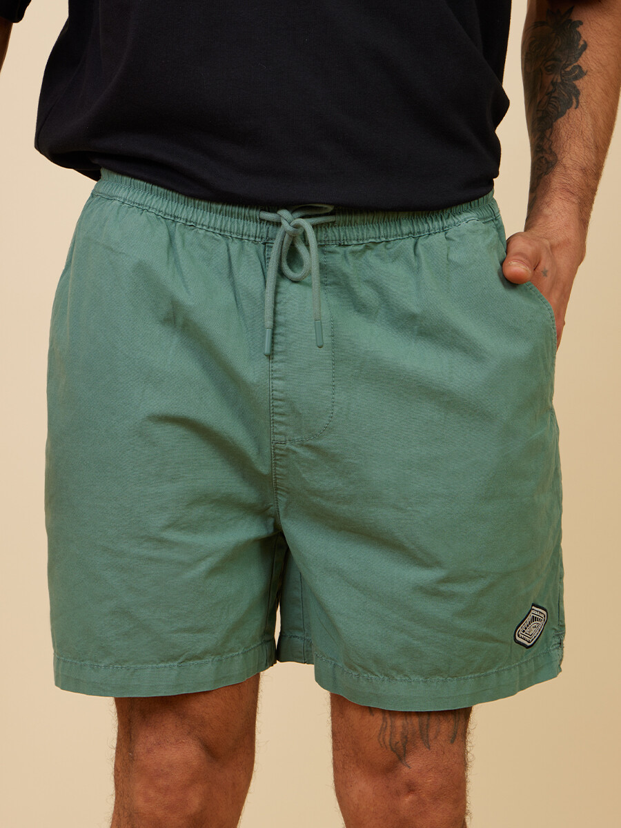 SHORT NOVET RUSTY - Verde 