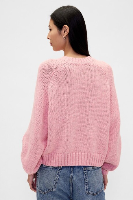 Buzo Relaxed Algodón Mujer Blush Pink