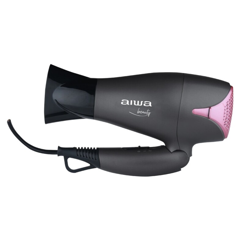 Secador de Pelo Aiwa AW-THD1839 Plegable 1800W (AW-THD1839) AIWA - SECADOR PELO PLEG.S/FRIZZ 2 VEL.1800W (CH)