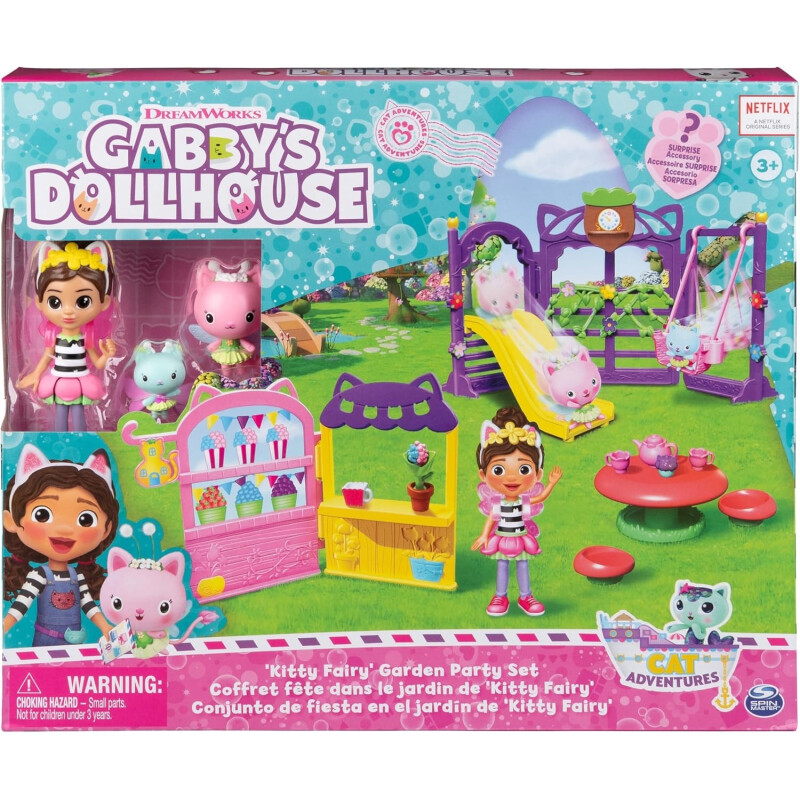 Set de juego Gabby's Dollhouse - Kitty Fairy's Garden Set de juego Gabby's Dollhouse - Kitty Fairy's Garden