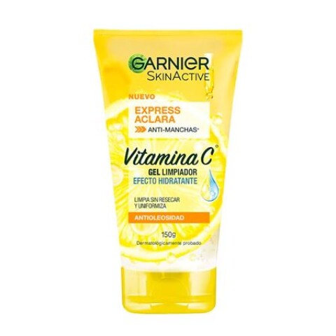 Garnier Express Aclara Gel limpiador Vitamina C Garnier Express Aclara Gel limpiador Vitamina C