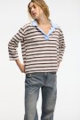 CAMISETA CON CUELL Beige