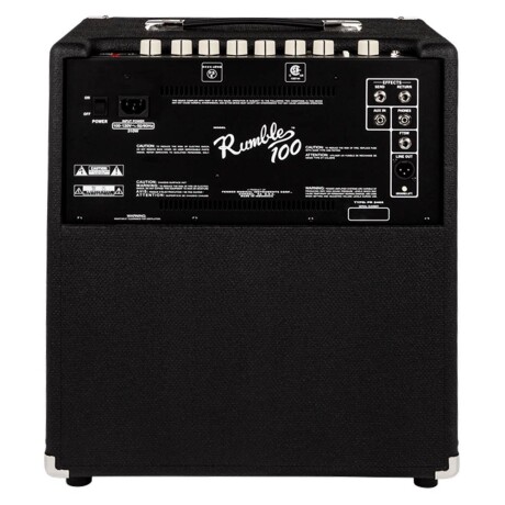 Amplificador Bajo Fender Rumble 100 Amplificador Bajo Fender Rumble 100