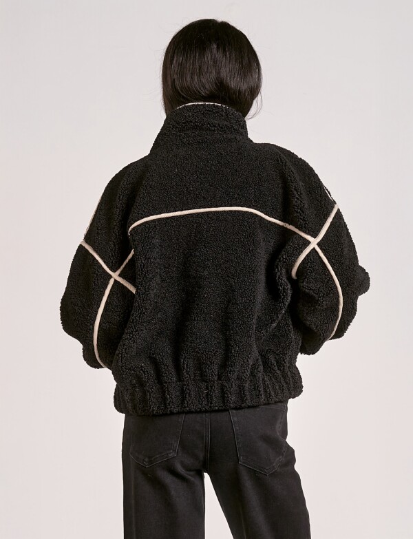 Chaqueta Soft NEGRO/CRUDO