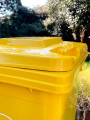 CONTENEDOR PARA RESIDUOS 120L amarillo