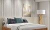 Cama Madera Maciza Con Cajones - 2 plazas - Linea Beauty Amendoa