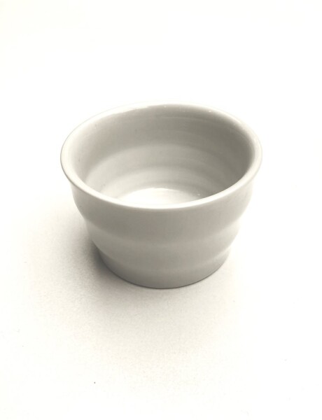 RAMEQUIN ONDAS D7x4.5CM PORCELANA BLANCO RAMEQUIN ONDAS D7x4.5CM PORCELANA BLANCO