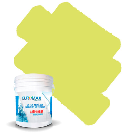 Euromax Latex Acrílico Interior - Exterior (zona protegida) Amarillo