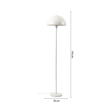 ARTEFACTO DECORATIVO DE PIE MUSHROOM Lampara de Pie Mushroom Blanco