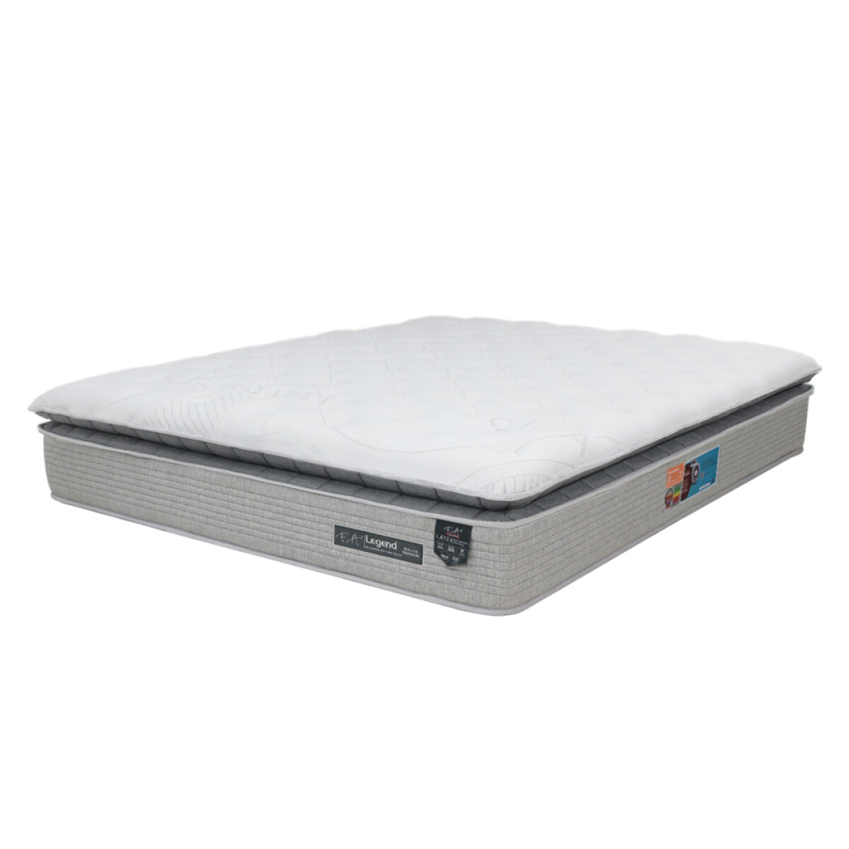 Colchón De Resortes Legend Extra King 193 x 203 x 40 cm 