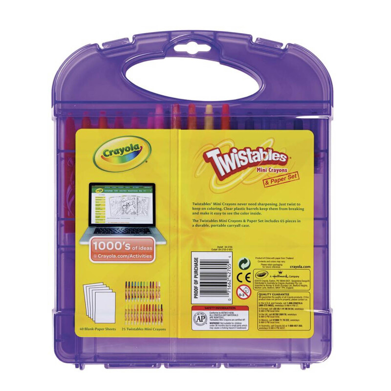 Kit de crayones Mini Twistables Crayola Kit de crayones Mini Twistables Crayola