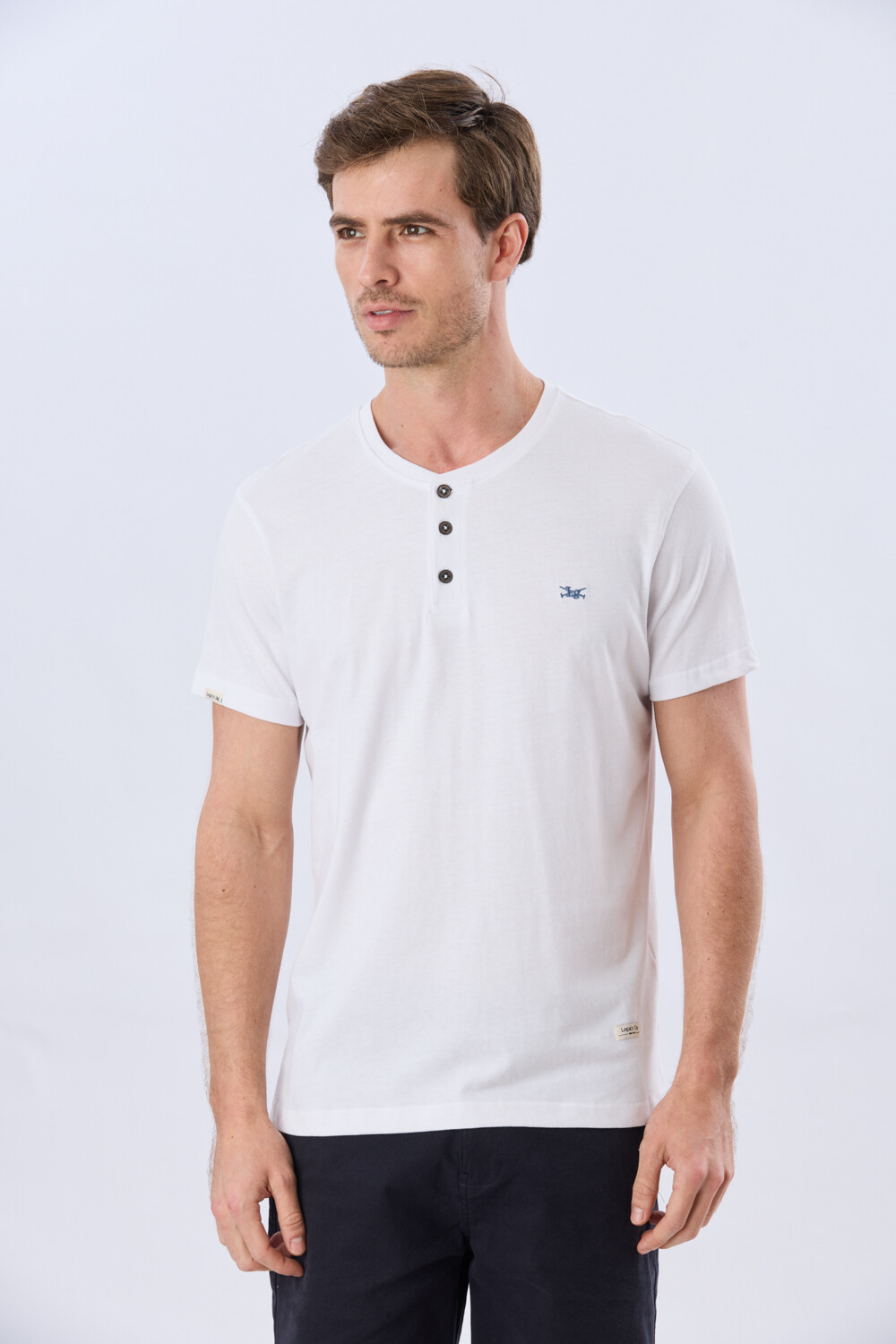 REMERA LISA DE ALGODÓN Blanco