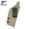 Canana interna para Glock 17 - Kydex Caqui