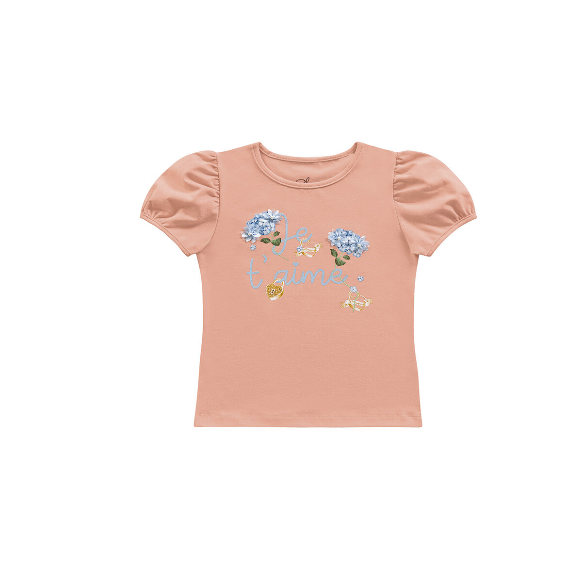 Remera en algodón para niñas 