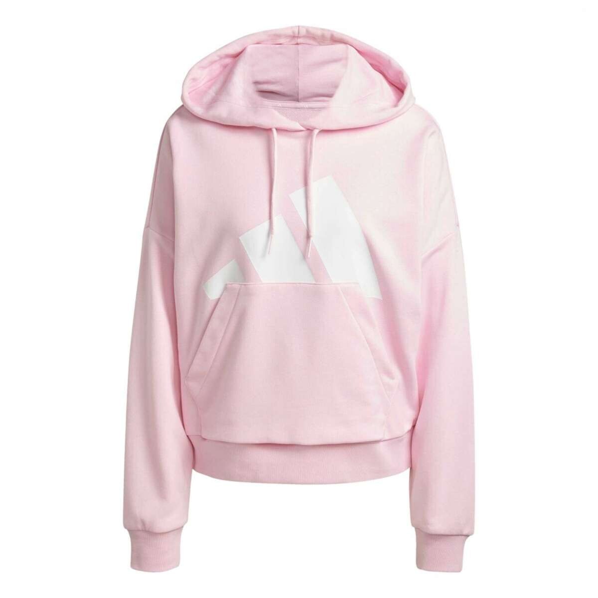 Abrigo Essentials Big Logo French Terry Loose de Mujer - Rosado 