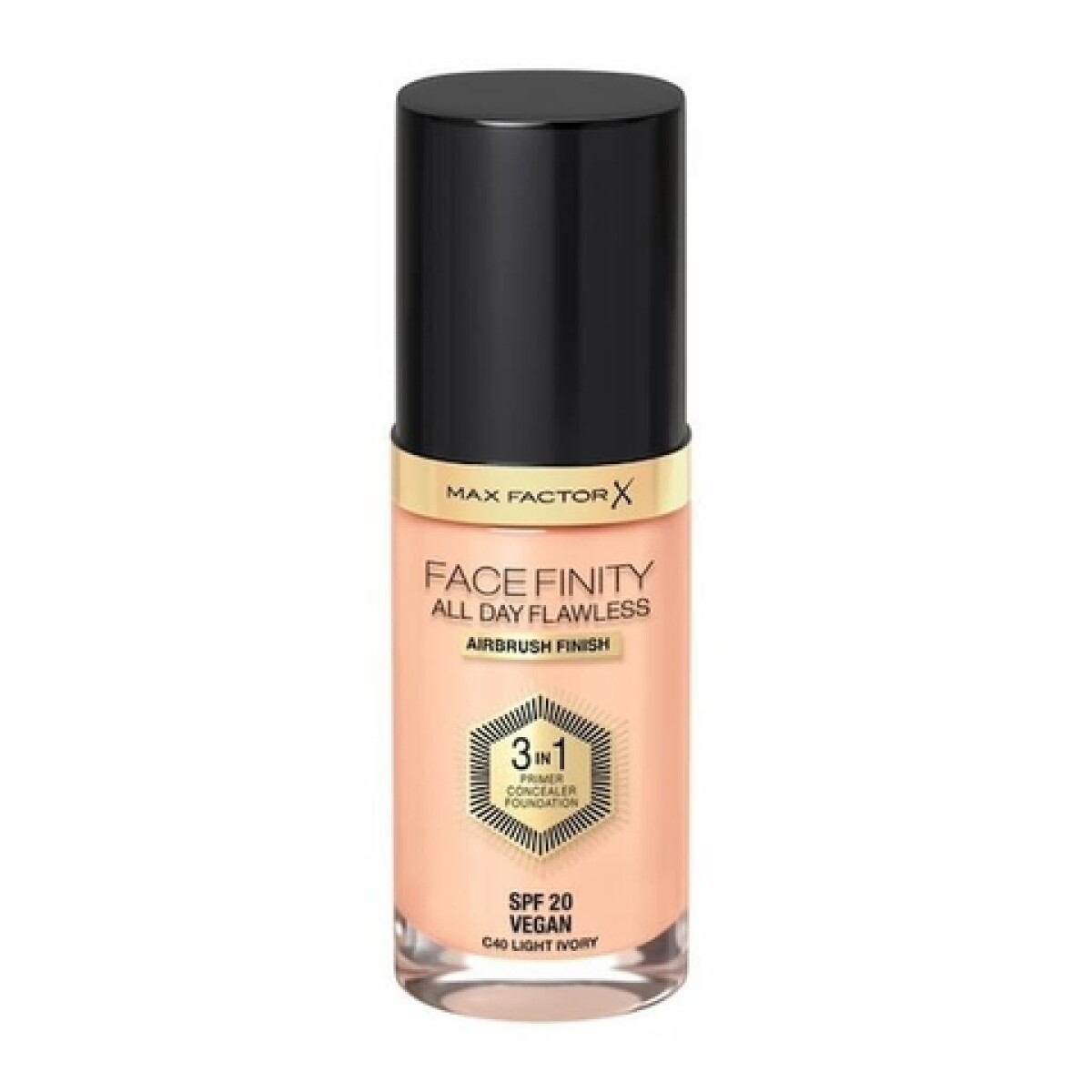 Max Factor Base Facefinity All Day Flawless 3 in 1 C40 Light Ivory 
