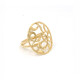 Anillo En Oro 18K Con Importante Diseño Anillo En Oro 18K Con Importante Diseño