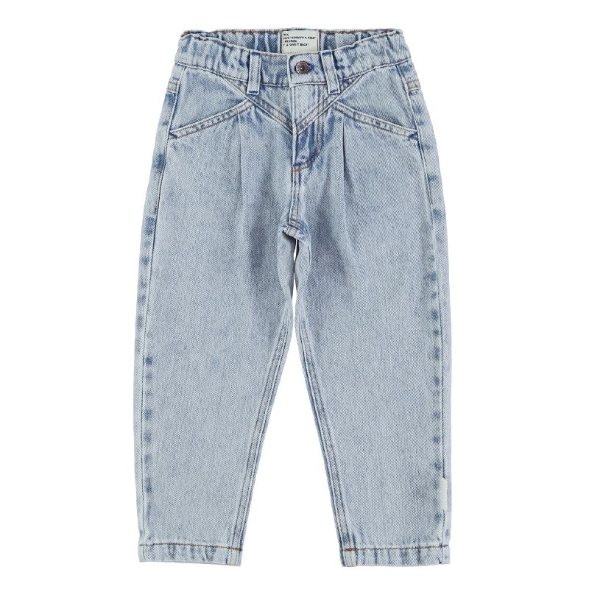Pantalón Jean Mom Fit - Niños 