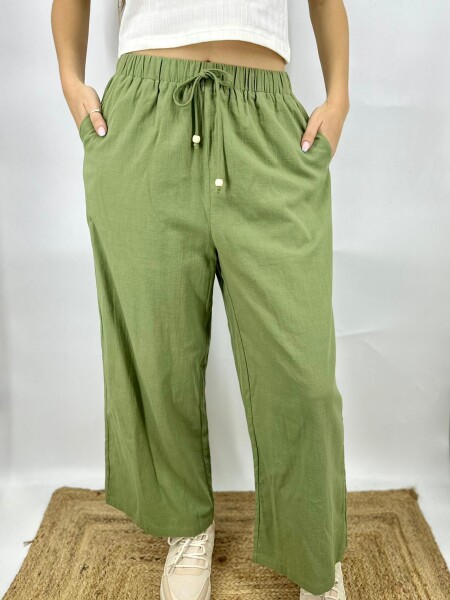 PANTALON WANNA BRUNA VERDE