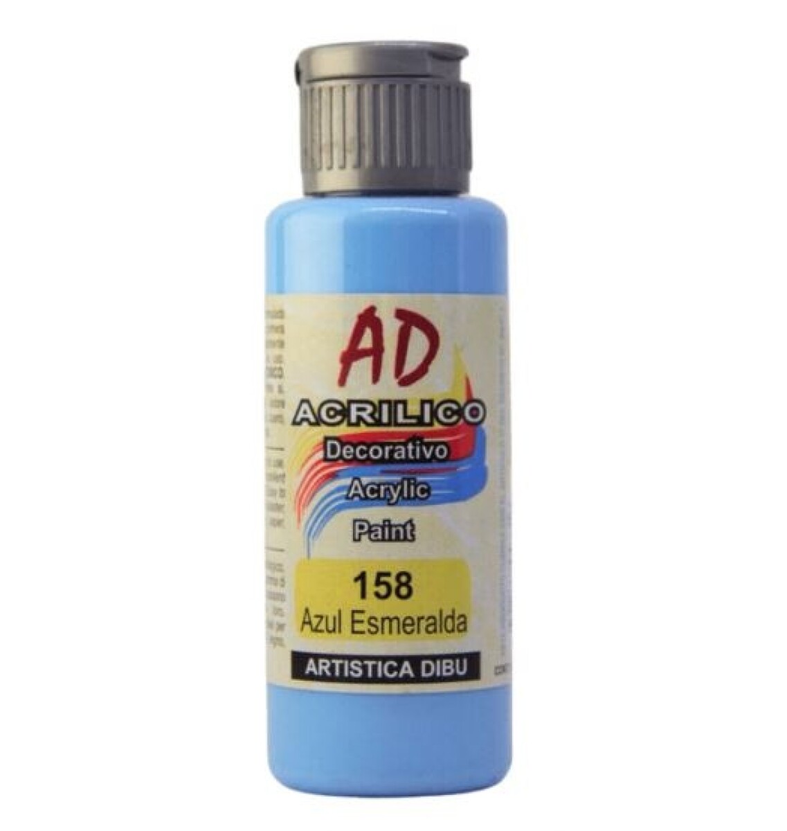 Acrílico Decorativo Ad 60 Ml Azul Esmeralda 